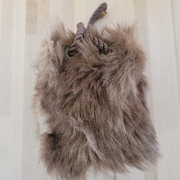 Kangaroo Fur Mini Bag. Vintage - Picture 8 of 8